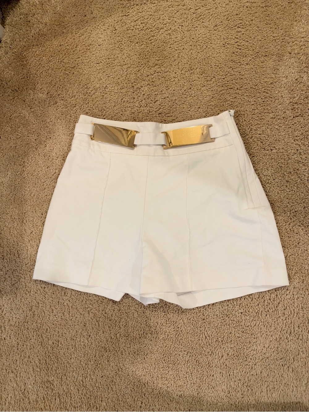 Guess Marciano Size 2 High Waist White Shorts